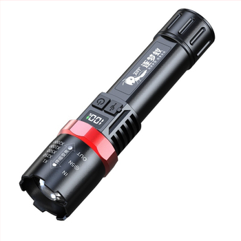 Νέο, ζεστό σε πωλήσεις, φόρτιση USB, λευκό λέιζερ, ψηφιακή οθόνη, ισχυρός φακός, τηλεσκοπικός μίνι ζουμ, τηλεχειριστήριο, λήψη εξωτερικών μαλλιών