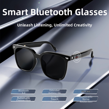 Uued nutikad Bluetooth-prillid GS01, kuulavad laule, helistavad, sõidavad, navigeerivad, on UV-kaitsega, polariseeritud ja mugavad kanda.