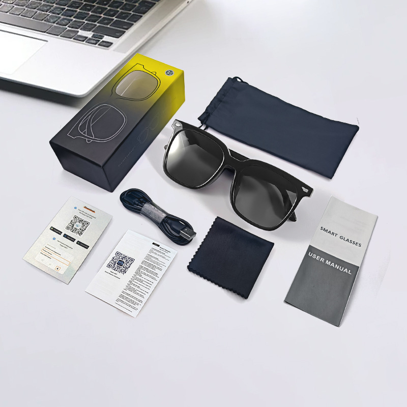 Uued nutikad Bluetooth-prillid GS01, kuulavad laule, helistavad, sõidavad, navigeerivad, on UV-kaitsega, polariseeritud ja mugavad kanda.