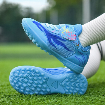 Διασυνοριακό Χονδρικό Παπούτσι Ποδοσφαίρου Παιδικό με Αναπνεύσιμο Πόδι Αγόρια Μαθητές Δημοτικού Σχολείου TF Crushed Nails Παπούτσια Προπόνησης Ποδοσφαίρου Κορίτσια
