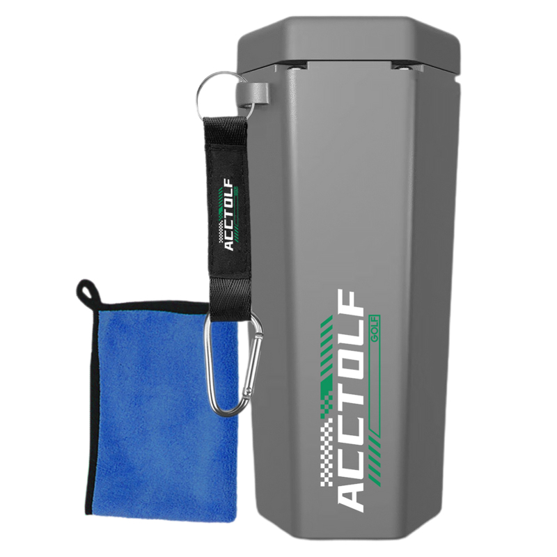 Speciális golflabda-mosó, hordozható golftáska- vagy golfkocsi-tisztító, golflabda-mosó