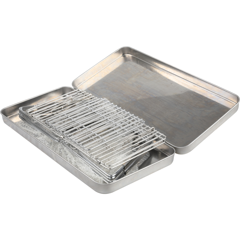 B4 kõrgendatud välistingimustes kasutatava telkimise kokkupandav roostevabast terasest grill piknikugrilli kaasaskantav majapidamises söepliit