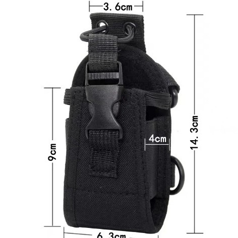 MSC-20E taktikaline raadiosaatja sisetelefoni kott vöökoti hoidikuga, kaasaskantav nahkümbris jahipidamiseks