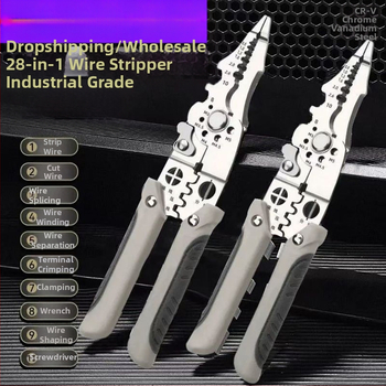 Veleprodaja alata za skidanje izolacije višenamjenski alat za skidanje izolacije električar prekinute žice alat za skidanje izolacije žice škare za skidanje izolacije električar hardverski alati