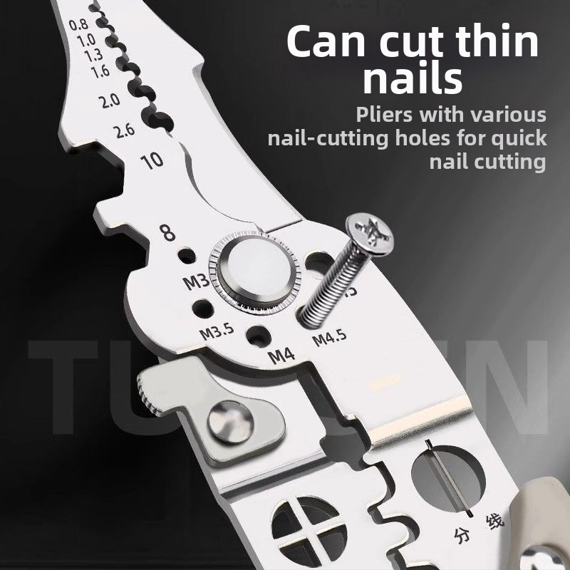 Veleprodaja alata za skidanje izolacije višenamjenski alat za skidanje izolacije električar prekinute žice alat za skidanje izolacije žice škare za skidanje izolacije električar hardverski alati