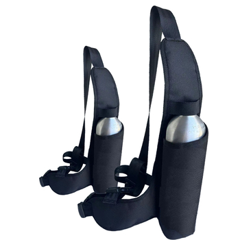 Väike õues õlasukeldumiskott takjapaelaga mugav kulumiskindel kangas vee-hapnikuballooni kott