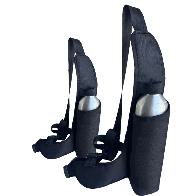 Väike õues õlasukeldumiskott takjapaelaga mugav kulumiskindel kangas vee-hapnikuballooni kott