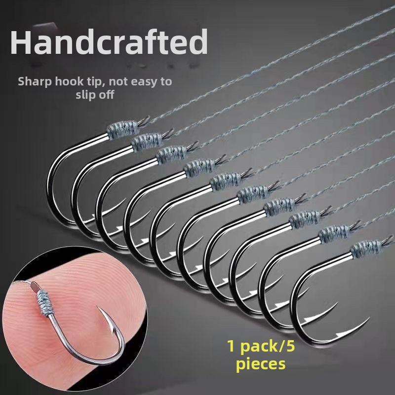 Makšķerēšanas āķis, kas piesiets ar spēcīgu zirga auklu, dubultā āķa makšķerēšanas āķis, makšķerēšanas piederumu piederumi, Iseini aukla, dubultā āķis