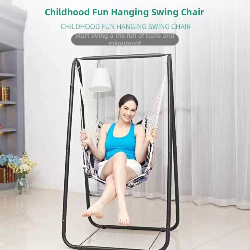 XQ õuekiik siseruumides koju rippkorv täiskasvanutele lastele kiiktool ühiselamu tool sisehoovi üheinimese rõdule rippuv