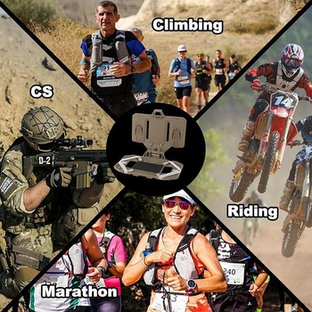 Taktinė liemenė, sulankstomas mobiliojo telefono laikiklis, krūtinės mobiliojo telefono navigacijos lenta, „Molle“ tvirtinimas, patogi krūtinės mobiliojo telefono pakabinimo lenta