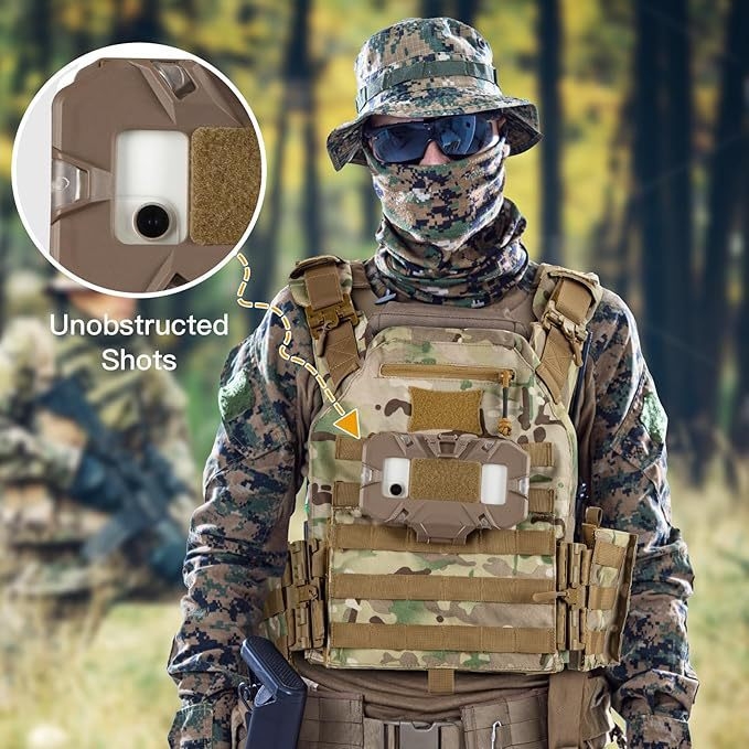 Taktinė liemenė, sulankstomas mobiliojo telefono laikiklis, krūtinės mobiliojo telefono navigacijos lenta, „Molle“ tvirtinimas, patogi krūtinės mobiliojo telefono pakabinimo lenta