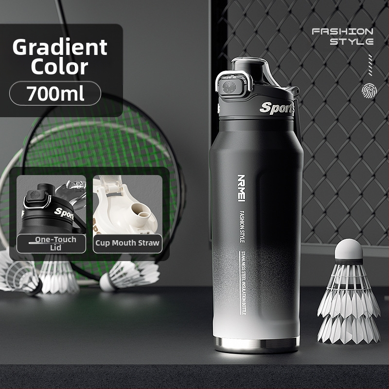 Greitai šaldantis puodelis Didelės talpos termosinis puodelis vyrams ir studentams Mokyklos lauko sporto vandens puodelis Nešiojamas jojimo vanduo