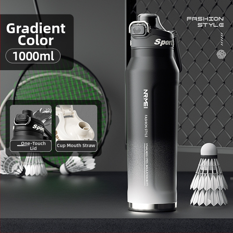 Greitai šaldantis puodelis Didelės talpos termosinis puodelis vyrams ir studentams Mokyklos lauko sporto vandens puodelis Nešiojamas jojimo vanduo