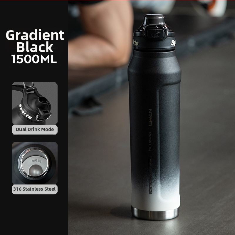 Greitai šaldantis puodelis Didelės talpos termosinis puodelis vyrams ir studentams Mokyklos lauko sporto vandens puodelis Nešiojamas jojimo vanduo