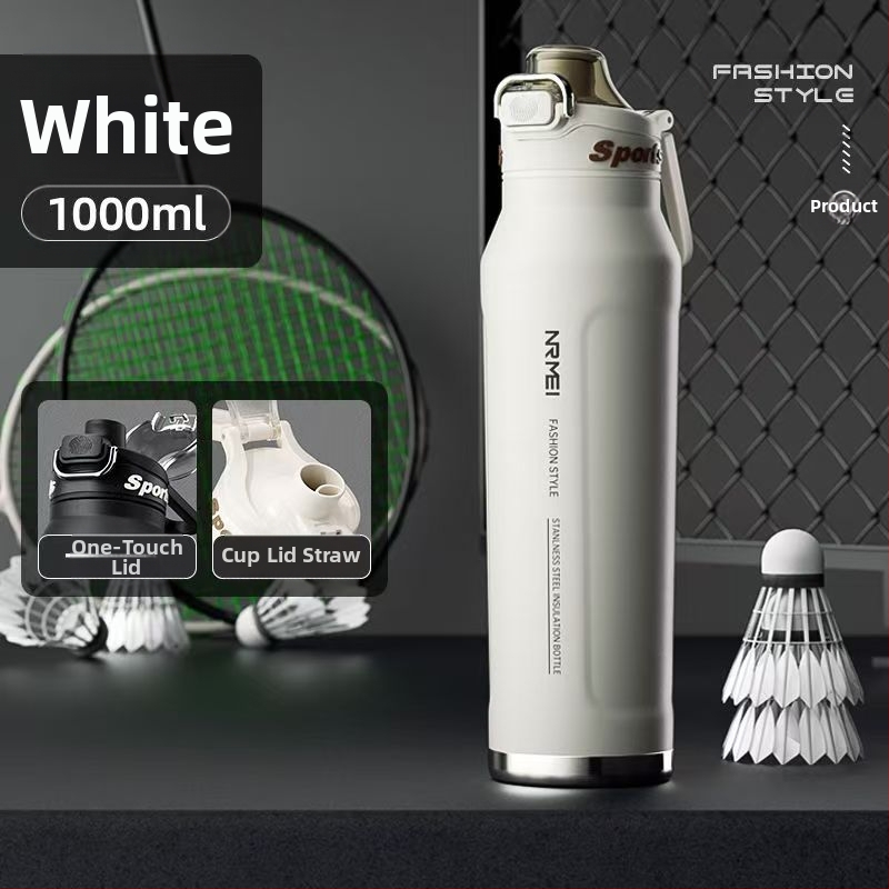 Greitai šaldantis puodelis Didelės talpos termosinis puodelis vyrams ir studentams Mokyklos lauko sporto vandens puodelis Nešiojamas jojimo vanduo