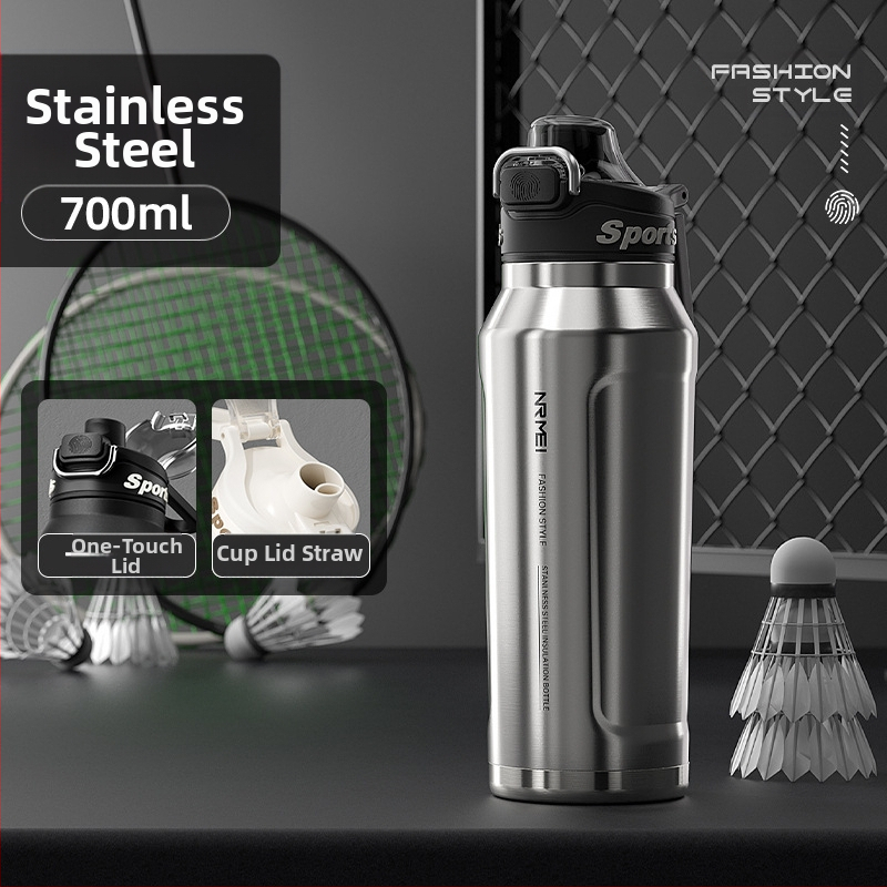 Greitai šaldantis puodelis Didelės talpos termosinis puodelis vyrams ir studentams Mokyklos lauko sporto vandens puodelis Nešiojamas jojimo vanduo