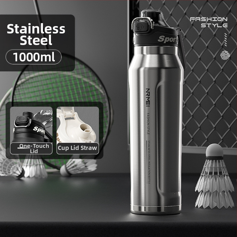 Greitai šaldantis puodelis Didelės talpos termosinis puodelis vyrams ir studentams Mokyklos lauko sporto vandens puodelis Nešiojamas jojimo vanduo