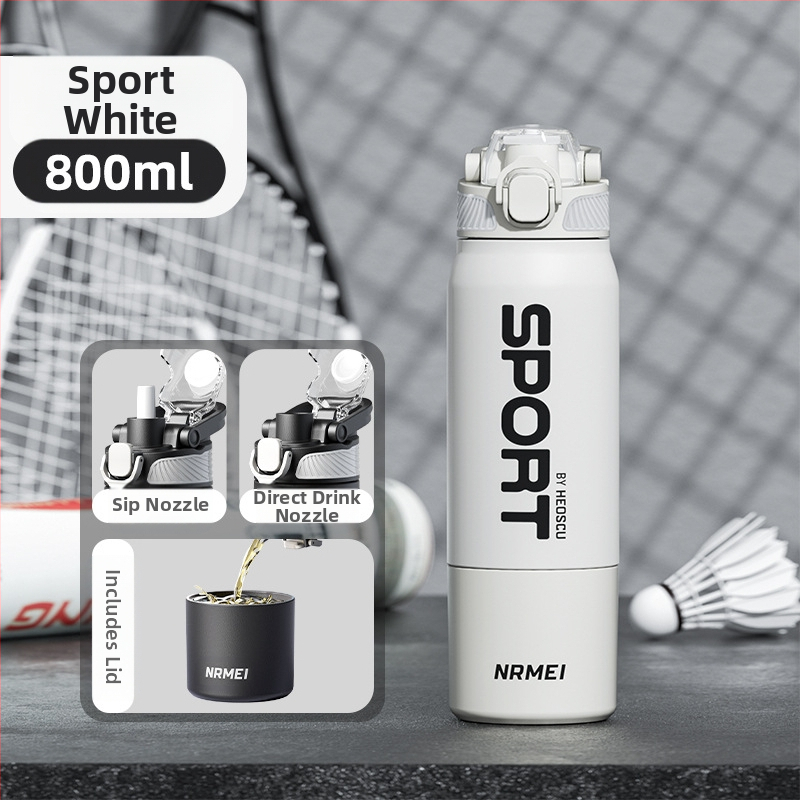 Greitai šaldantis puodelis Didelės talpos termosinis puodelis vyrams ir studentams Mokyklos lauko sporto vandens puodelis Nešiojamas jojimo vanduo