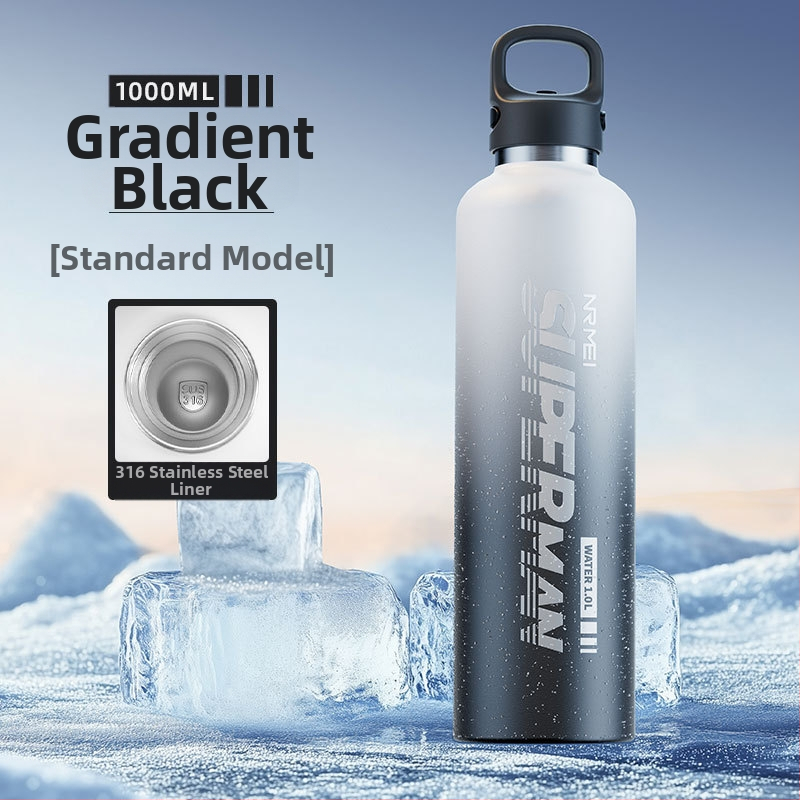 Greitai šaldantis puodelis Didelės talpos termosinis puodelis vyrams ir studentams Mokyklos lauko sporto vandens puodelis Nešiojamas jojimo vanduo