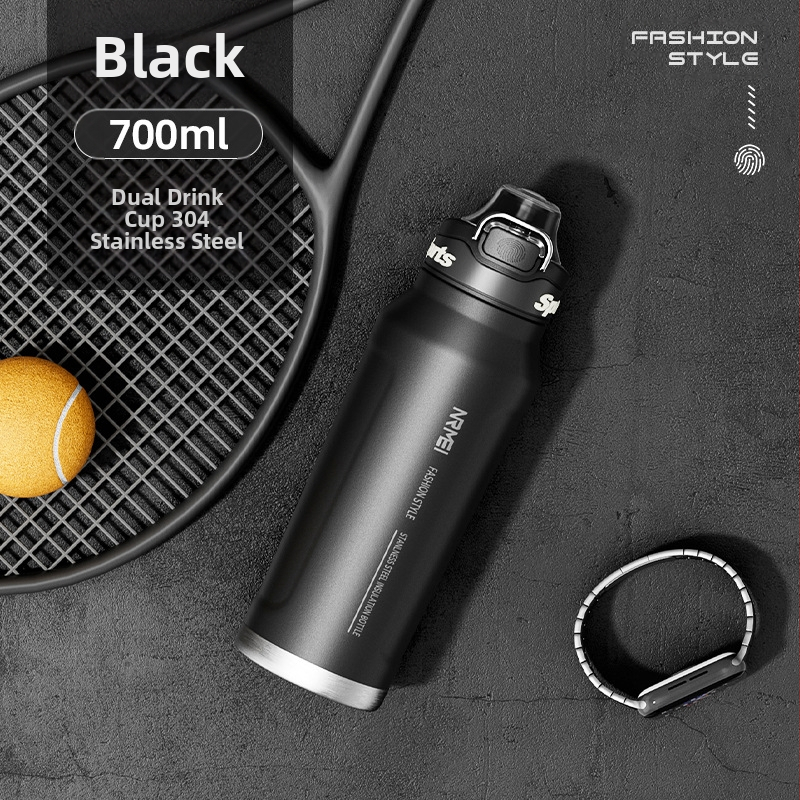 Greitai šaldantis puodelis Didelės talpos termosinis puodelis vyrams ir studentams Mokyklos lauko sporto vandens puodelis Nešiojamas jojimo vanduo