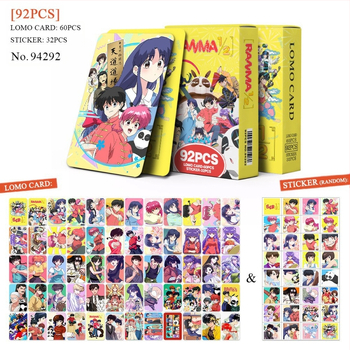 Външна търговия, специализирана в наличност 92 японски стил произволни коне 2-ра аниме анимационни колекционерски картички двустранни стикери периферни устройства