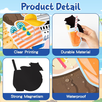 Ct1002 Amazoni magnetiline külmkapimagnet Cruise Travel Body Decoration Magnetiline kapp Magnetiline ilma kleepuvate kleepsudeta