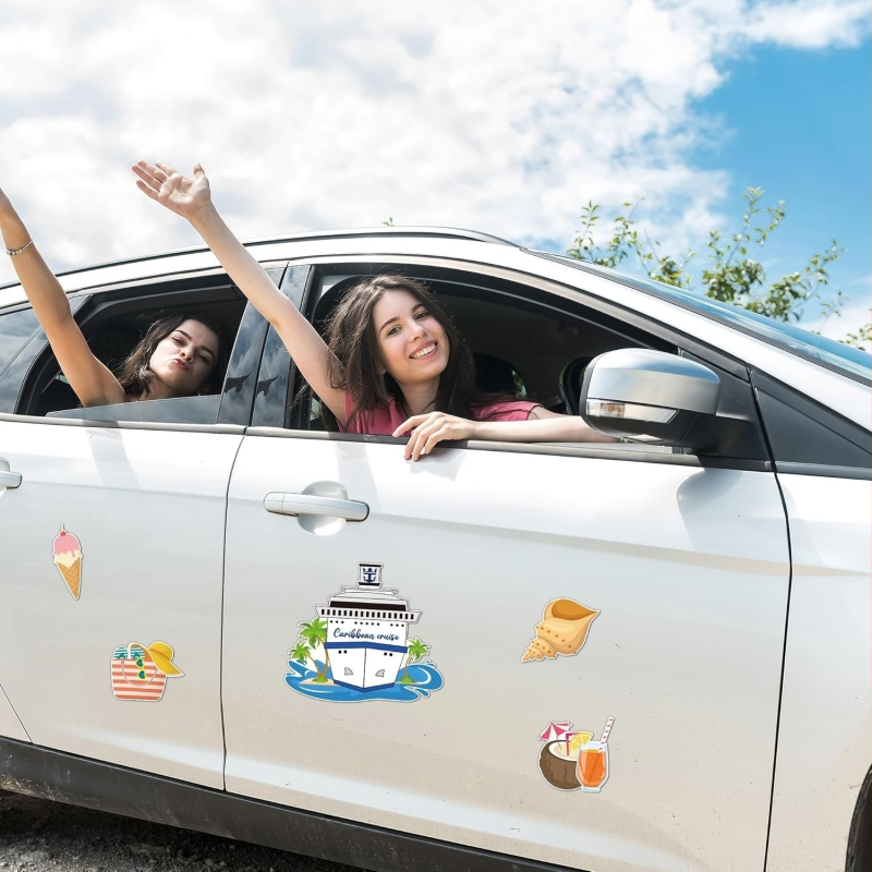 Ct1002 Магнитен магнит за хладилник Amazon, круиз, декорация за тяло, магнитно шкафче, магнитен стикер без лепило