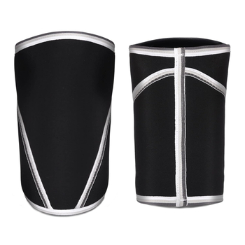 Επιγονατίδες άρσης βαρών από νεοπρένιο 7 χιλιοστών από νάιλον εξωτερικού χώρου, επιγονατίδες squat για μπάσκετ, μπέιζμπολ, αθλητική γυμναστική