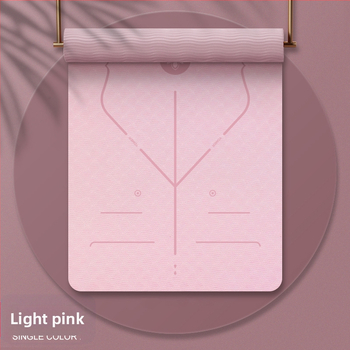 Tüdrukutele mõeldud jooga tpe joogamati ilu libisemiskindla heliisolatsiooniga löökide neeldumise vaigistamiseks mõeldud koduse hüppe joogamatt