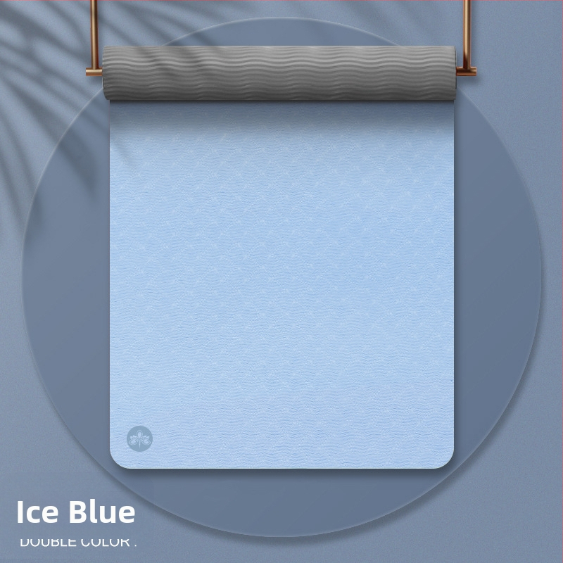 Tüdrukutele mõeldud jooga tpe joogamati ilu libisemiskindla heliisolatsiooniga löökide neeldumise vaigistamiseks mõeldud koduse hüppe joogamatt