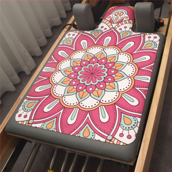 Pilatese keretreeningmadrats seemisnahast värvitrükiga naturaalsest kummist treeningvarustus libisemisvastane higi imav kaitsematt