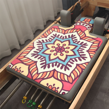 Pilatese keretreeningmadrats seemisnahast värvitrükiga naturaalsest kummist treeningvarustus libisemisvastane higi imav kaitsematt