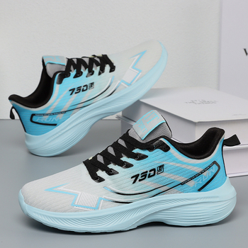 Cipele Muške cipele Ležerne i najlakše za usklađivanje Nove vanjske trgovinske cipele Veleprodaja parova Poliuretanske korejske modne tenisice za trčanje