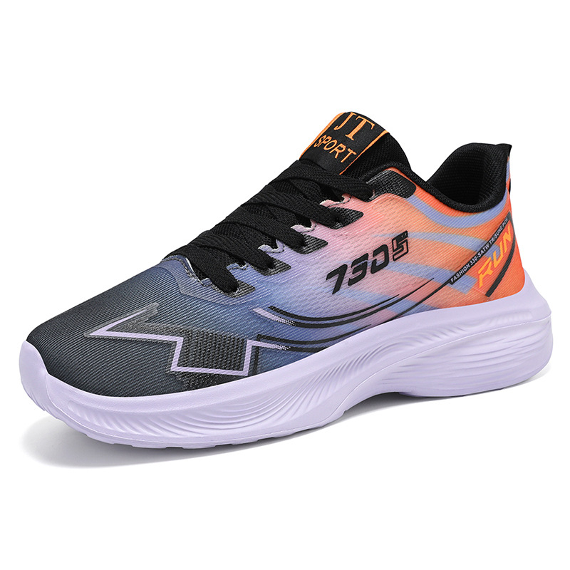 Cipele Muške cipele Ležerne i najlakše za usklađivanje Nove vanjske trgovinske cipele Veleprodaja parova Poliuretanske korejske modne tenisice za trčanje