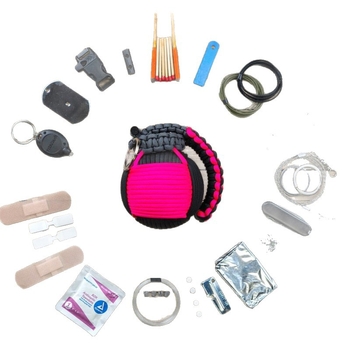 2022 νέα χειροποίητα αλιευτικά εργαλεία έκτακτης ανάγκης για υπαίθριες πυρκαγιές μίνι ομπρέλα σχοινί σωσίβιο εξοπλισμός σωστικού εξοπλισμού