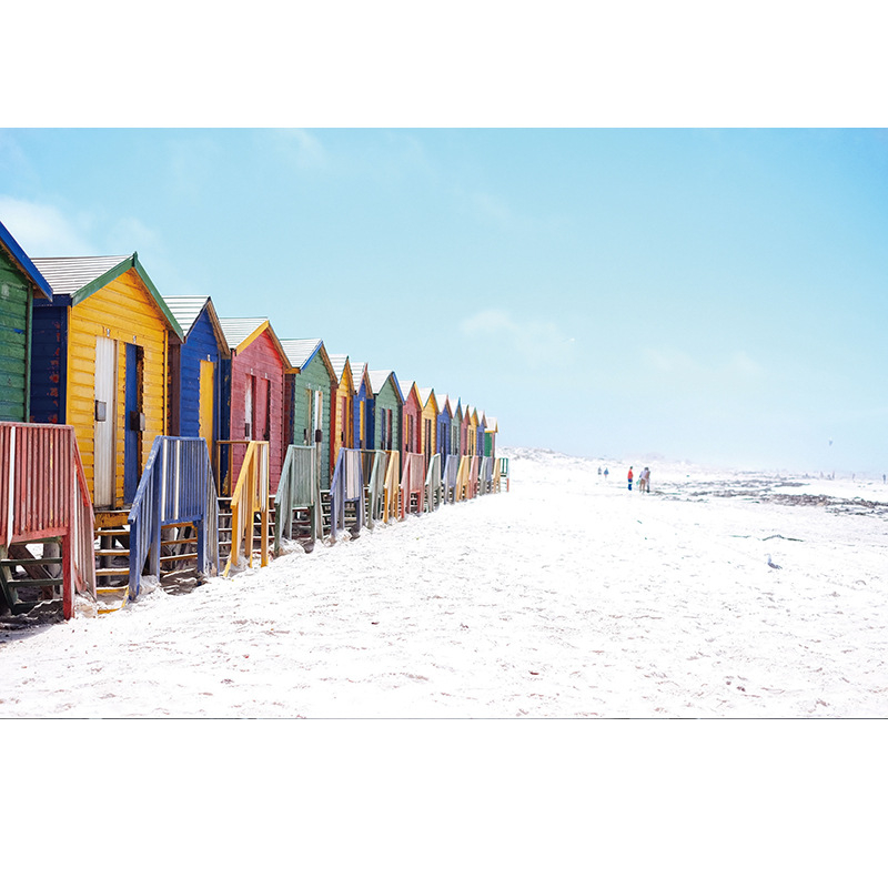 Élő háttérkép fali tapéta tengerparti témájú nappali dekoratív festés öntapadós matricák tanulmány karácsonyi matricák generáció