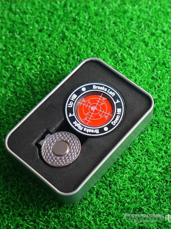 Γκολφ πράσινο αναγνώστη κλίσης αναγνώστη putter μέτρηση κλίσης επίπεδο σήμα μπάλας γκολφ μαγνητική έλξη