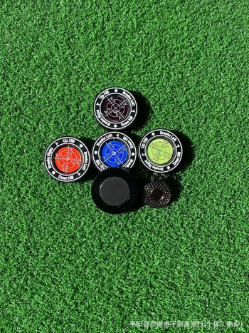 Γκολφ πράσινο αναγνώστη κλίσης αναγνώστη putter μέτρηση κλίσης επίπεδο σήμα μπάλας γκολφ μαγνητική έλξη