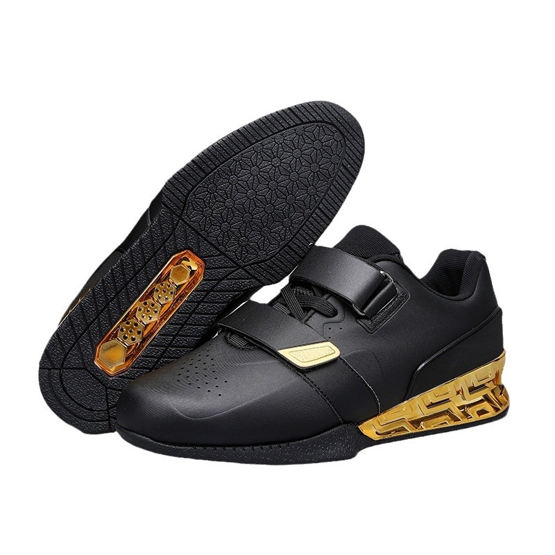 Vyriški profesionalūs sunkumų kilnojimo batai, skirti įvairiapusiškam treniruočių batui, skirti kietai tempiamiems batams, skirti pritūpimams ir jėgos pratimams.