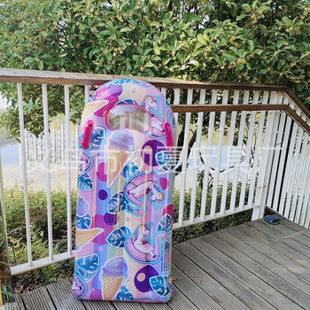 Нови детски сърф дъски за вода играчки PVC сърф дъска анимационни надуваеми детски водни сърф дъски водни ски