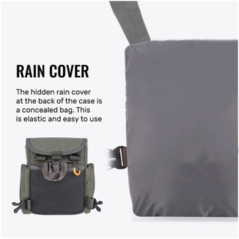 Gyári nagykereskedelmi forró kültéri gázlótávcső táska állítható távcső mellkasi táska álcázó mellkasi pánt táska