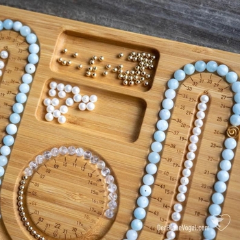 Wen play rotaslietas krelles 108DIY krelles dizaina šķīvis aproce aproce kaklarota galds, mērīšanas skala, displeja šķīvis