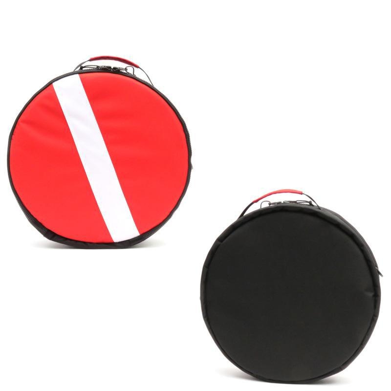 Sukeldumisvarustuse kott, ümmargune nailonist, lööke neelav vahtplastist reguleeritav kott, õlarihmaga, kaasaskantav, 1. klassi peakott