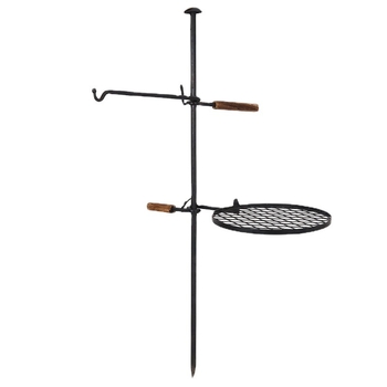 Sumi välistingimustes kasutatav telkimislõkkega grill, telkimislõkkeplaat, pikniku BBQ, lõkkeraud, ümmargune grillplaat