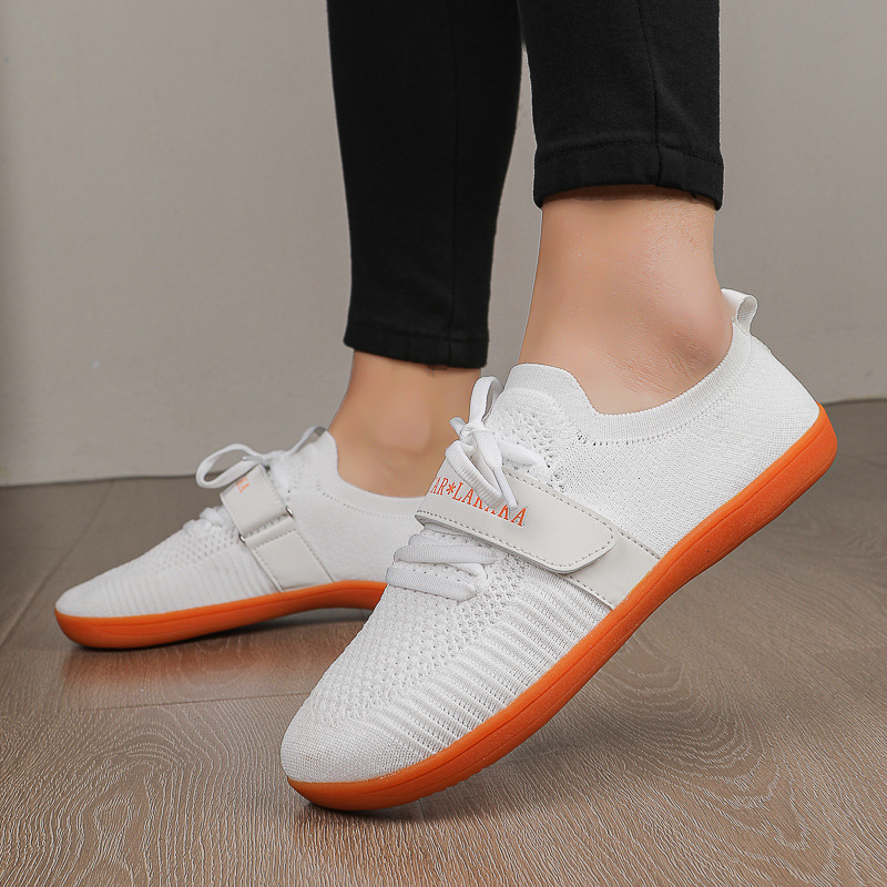 2025 m. nauji vyriški platūs bateliai, moteriški vaikščiojimo bateliai, plačiais pirštais, kvėpuojantys, minkšto padu, porų skraidantys austi sportiniai bateliai, lengvi