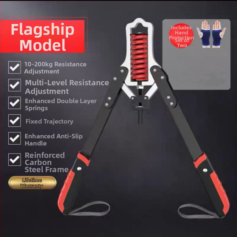 Išmanus hidraulinis rankos jėgos įtaisas, skaičiuojantis reguliuojamą treniruočių rankos griebtuvą, krūtinės pilvo raumenų rankų treniruoklį, vyrų fitneso įranga