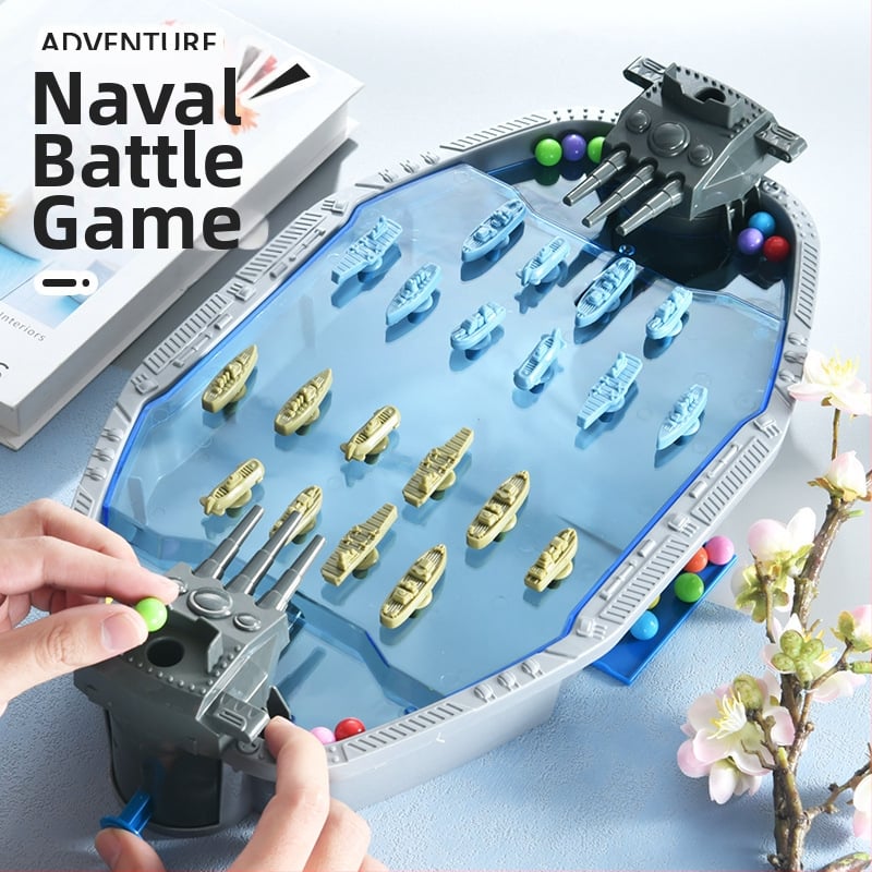 Határokon átnyúló gyermek kidobógyöngyök új haditengerészeti csata kétfős csatagép szülő-gyermek interaktív csatajáték oktatási játékok