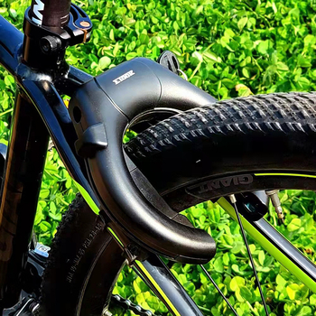 „Cross Border“ dviračio juodas rakto užraktas, didelis užraktas, pasagos formos fiksuotas krabų spaustukas, patogus dviračio užraktas, dviračių reikmenys