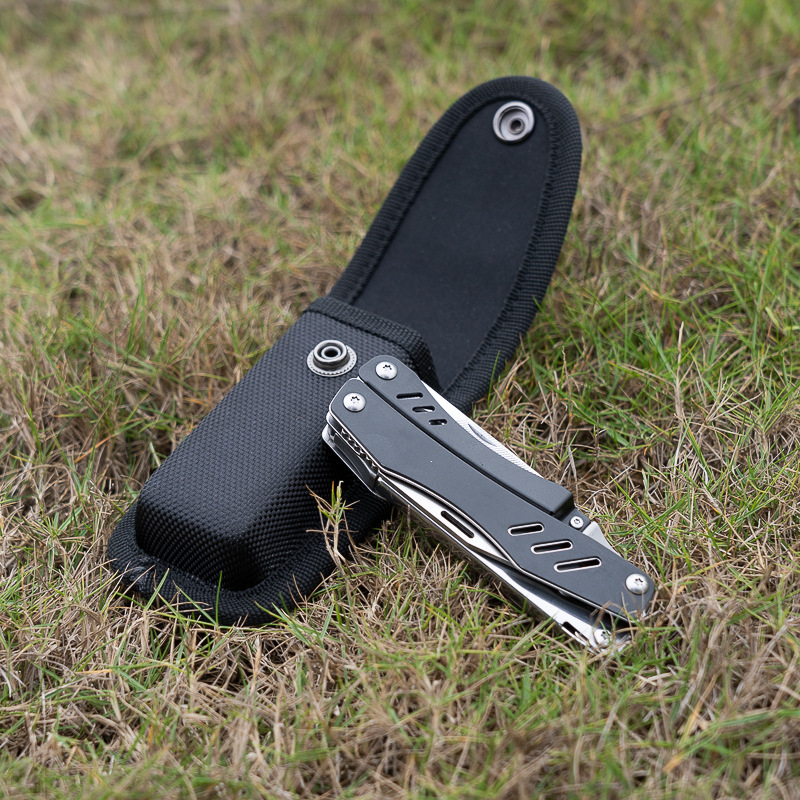 Neutralus daugiafunkcis Šveicariškos armijos peilių laikymo rinkinys, Oksfordo audinio sulankstomų peilių rinkinys, įrankių, replių krepšys, makštys, replių krepšys