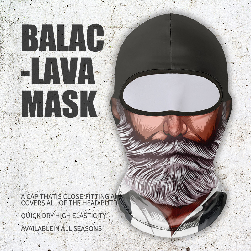 Suvine päikesekaitsekapuuts meestele ja naistele, mootorrattasõidukiiver õues, voodriga kapuuts, naljakas kalapüügi näomask